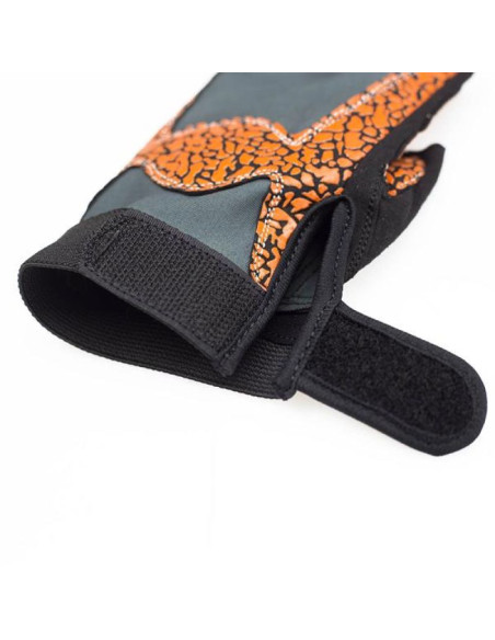 Rękawice na siłownię oragne/gray w hms rst03