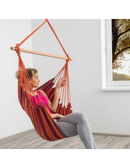 Hamak fotel brazylijski royokamp 100x100 cm 1020259