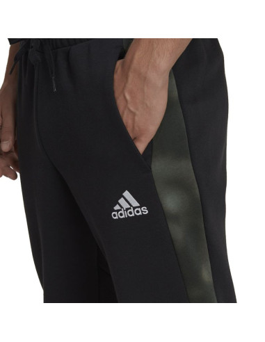 Spodnie adidas essentials camo print fleece pant m