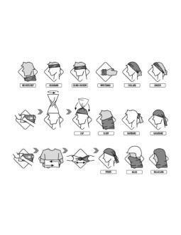 Komin buff original ecostretch tube scarf 2