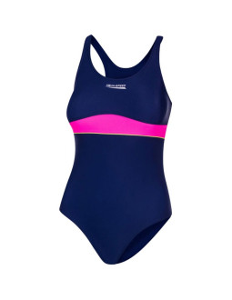Kostium kąpielowy dla dzieci aqua-speed emily granatowo-różowy kol. 47