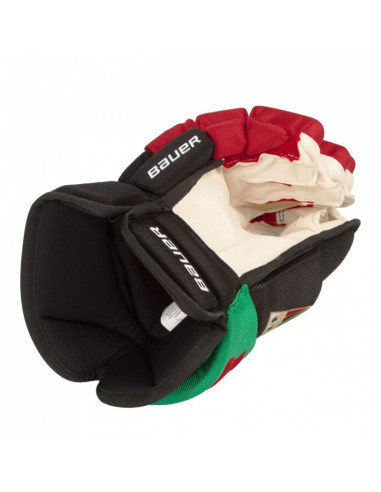 Rękawice hokejowe bauer team vapor pro m