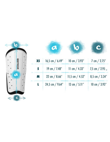Ochraniacze piłkarskie meteor 20065-20068