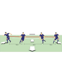 T-pro pasy do ćwiczeń ustawienia formacji yakimasport