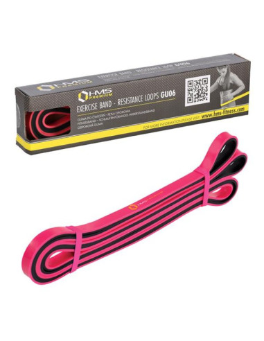 Guma do ćwiczeń hms róż-czar gu06