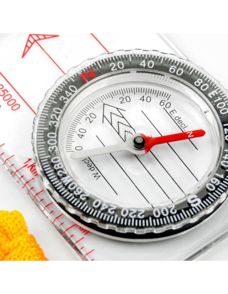Kompas linijka 85mm