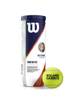 Piłka tenisowa wilson roland garos clay court 3 wrt125000
