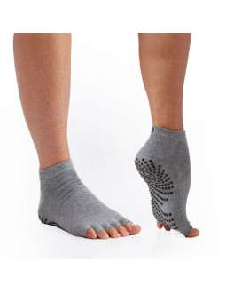 Skarpetki antypoślizgowe do jogi bez palców gaiam 63708