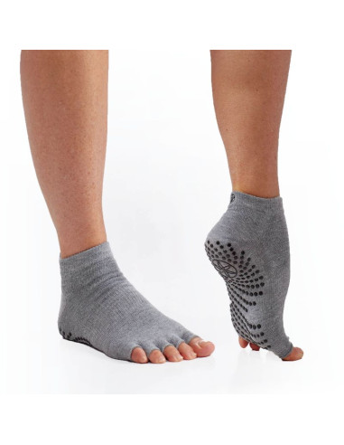 Skarpetki antypoślizgowe do jogi bez palców gaiam 63708