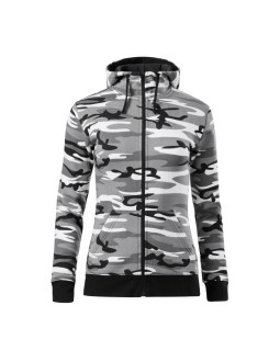 Bluza malfini camo zipper w mli-c2033