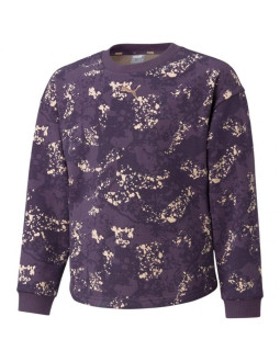 Bluza puma alpha aop crew fl jr 589241