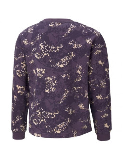 Bluza puma alpha aop crew fl jr 589241 2