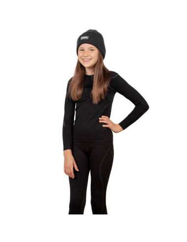 Bielizna termoaktywna alpinus active set czarno-szara jr gt43204