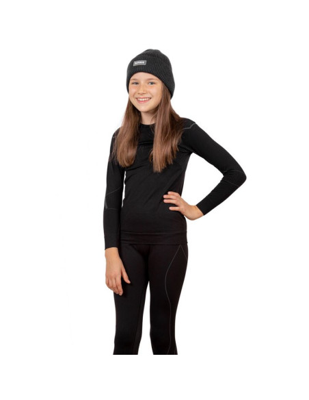 Bielizna termoaktywna alpinus active set czarno-szara jr gt43204