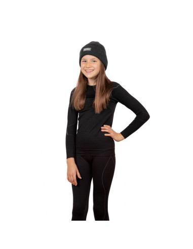 Bielizna termoaktywna alpinus active set czarno-szara jr gt43204