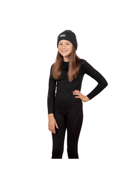 Bielizna termoaktywna alpinus active set czarno-szara jr gt43204