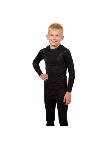 Bielizna termoaktywna alpinus active set czarno-szara jr gt43204