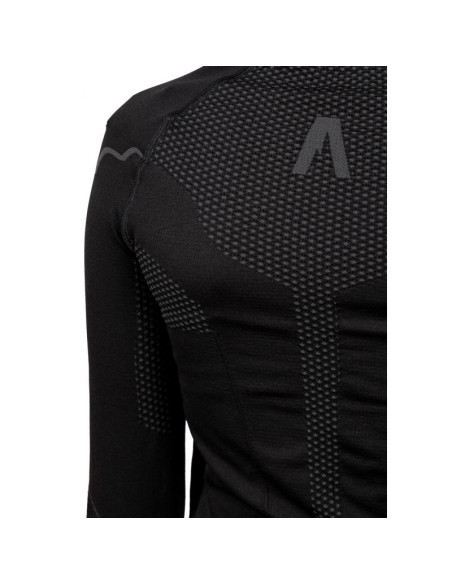 Bielizna termoaktywna alpinus active set czarno-szara jr gt43204