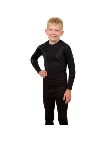 Bielizna termoaktywna alpinus active set czarno-szara jr gt43204