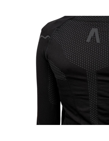 Bielizna termoaktywna alpinus active set czarno-szara jr gt43204