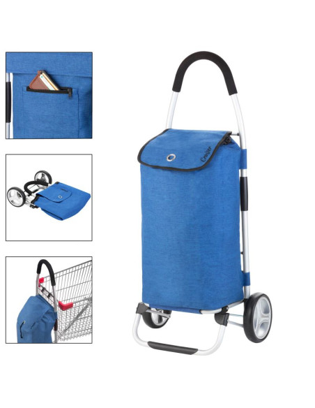 Wózek zakupowy składany classic premium cruiser 650061