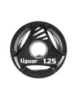 Talerz olimpijski tiguar pu 1,25 kg ti