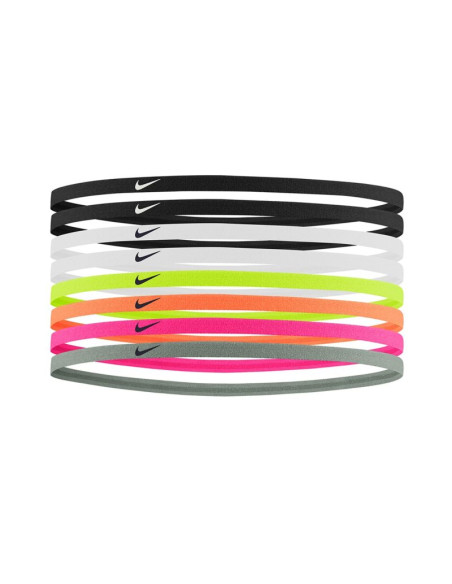 Opaski na włosy nike skinny hairbands 8-pak n0002547