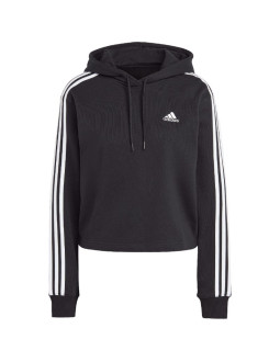 Bluza adidas essentials 3-stripes french terry crop hoodie w 2