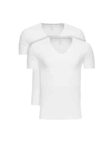 Koszulka calvin klein v neck slim fit m