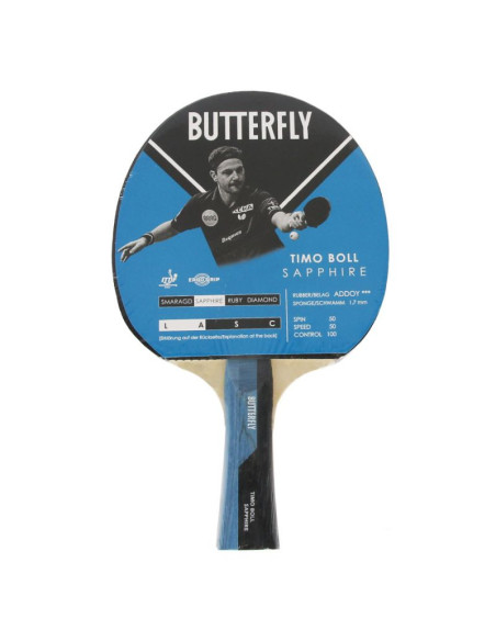 Rakietka do tenisa stołowego butterfly timo boll saphire