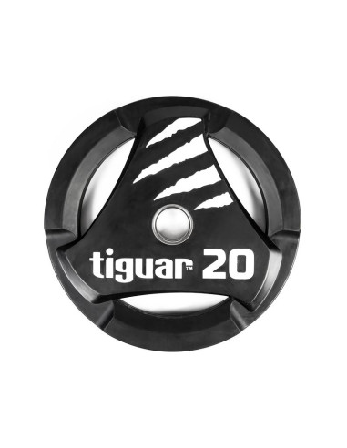 Talerz olimpijski tiguar pu 20 kg ti