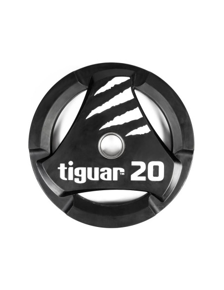 Talerz olimpijski tiguar pu 20 kg ti