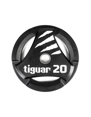 Talerz olimpijski tiguar pu 20 kg ti