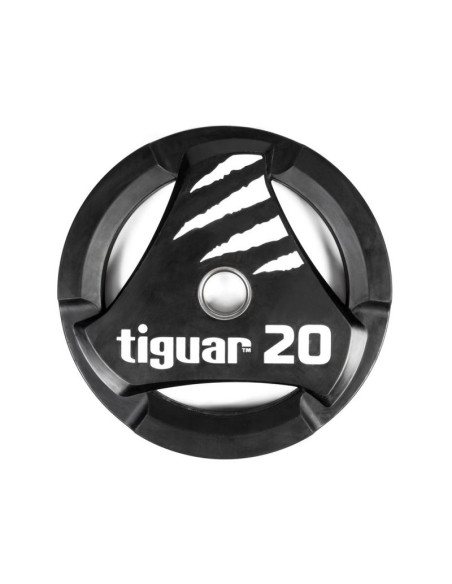 Talerz olimpijski tiguar pu 20 kg ti