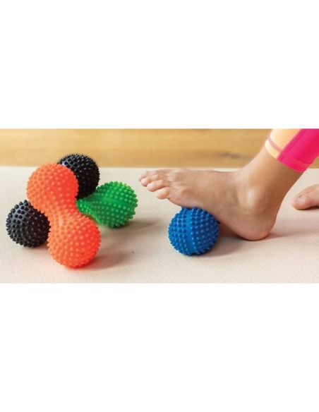 Wałek do masażu i rehabilitacji tullo duoball 15,5 cm