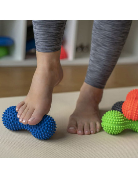 Wałek do masażu i rehabilitacji tullo duoball 15,5 cm