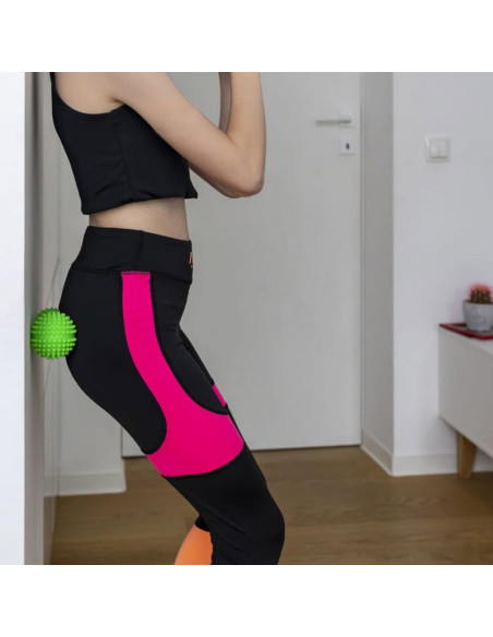 Wałek do masażu i rehabilitacji tullo duoball 15,5 cm