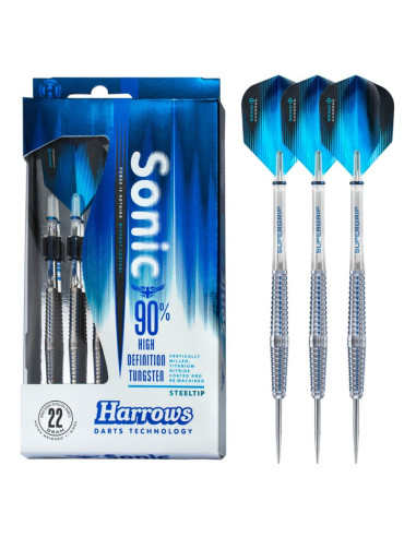 Rzutki harrows sonic 90% steeltip