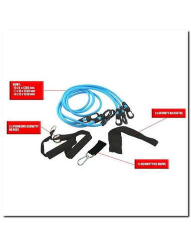 Zestaw do ćwiczeń siłowych hms