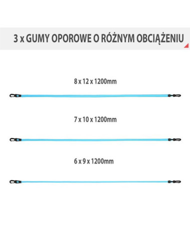 Zestaw do ćwiczeń siłowych hms