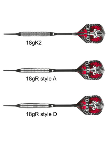 Rzutki harrows assassin 85% softip