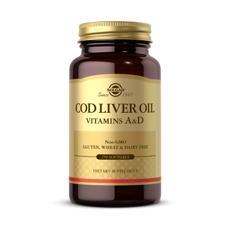 Cod Liver Oil - Vitamins A&D (250 kaps.)