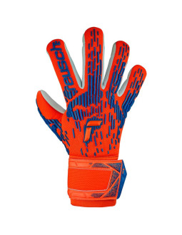 Rękawice bramkarskie reusch attrakt freegel silver jr 5472235 2