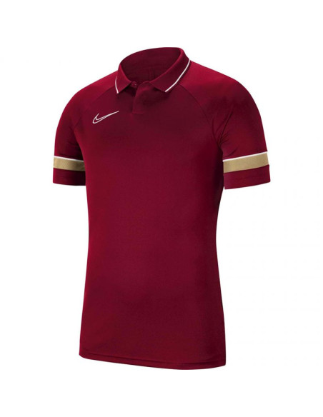 Koszulka nike dri-fit academy 21 polo ss jr cw6106