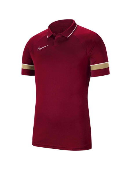 Koszulka nike dri-fit academy 21 polo ss jr cw6106
