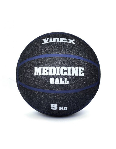 Piłka lekarska rehabilitacyjna vinex vmb-l005b 5 kg