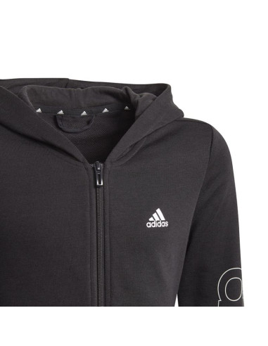 Bluza adidas essentials logo full-zip hoodie jr