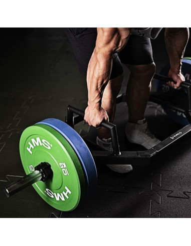 Talerz olimpijski hms red bumper 25 kg cbr25