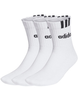 Skarpety adidas 3-stripes linear half-crew cushioned 3p