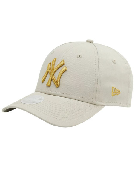 Czapka z daszkiem new era new york yankees wmns metallic logo cap